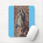 Tapis De Souris Notre-Dame de l'Immaculée Conception Art (Avec souris)