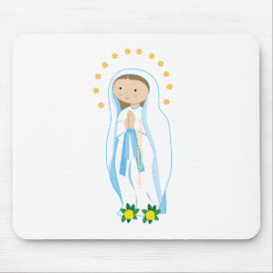 Tapis De Souris Notre Dame de Lourdes