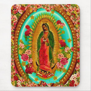 Tapis De Souris Notre Dame Guadalupe-Mexique Sainte Vierge Marie