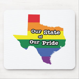 Tapis De Souris Notre État de notre fierté Texas