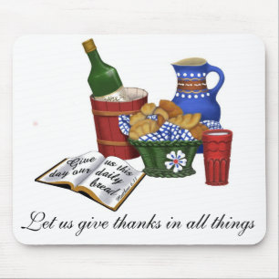 Tapis De Souris Notre pain quotidien, Matthew 6:11