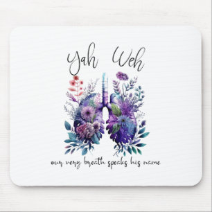 Tapis De Souris Notre Respiration Parle Son Nom Yhwh Christian Rel