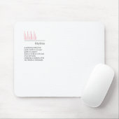 Tapis De Souris notre rythme (Avec souris)