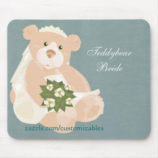 Tapis De Souris Nounours Bride Mousepad (Devant)