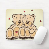 Tapis De Souris Nounours mignon (Avec souris)
