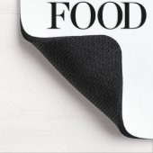 Tapis De Souris Nourriture = amour (Coin)