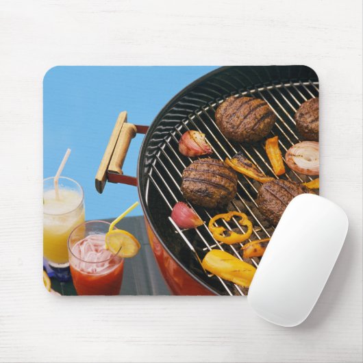 Tapis De Souris Nourriture grillée (Avec souris)