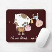 Tapis De Souris Nourriture Mousepad d'amis pas (Avec souris)