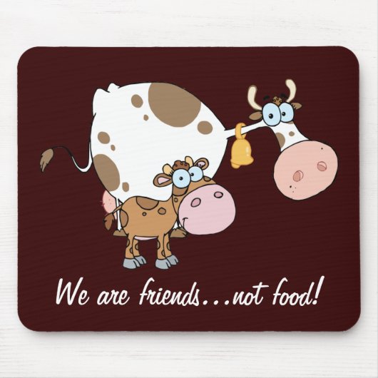 Tapis De Souris Nourriture Mousepad d'amis pas (Devant)