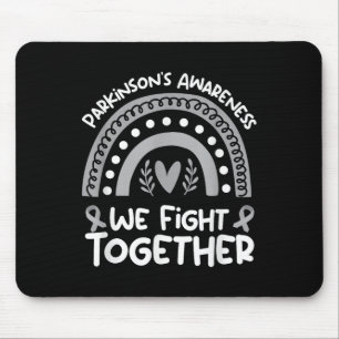 Tapis De Souris Nous combattons ensemble Parkinsons Sensibilisatio