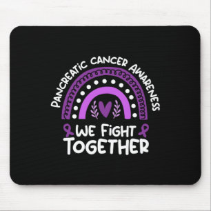Tapis De Souris Nous combattons ensemble Sensibilisation au cancer