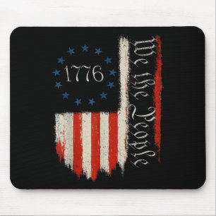 Tapis De Souris Nous Le Peuple 1776 Jour de l'Indépendance des Éta