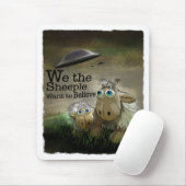 Tapis De Souris Nous le Sheeple Mousepad (Avec souris)