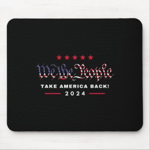 Tapis De Souris Nous Les Gens Prenons America Ck 4 juillet Trump M