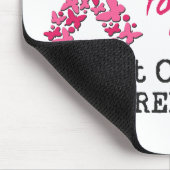 Tapis De Souris Nous luttons ensemble contre le cancer du sein (Coin)