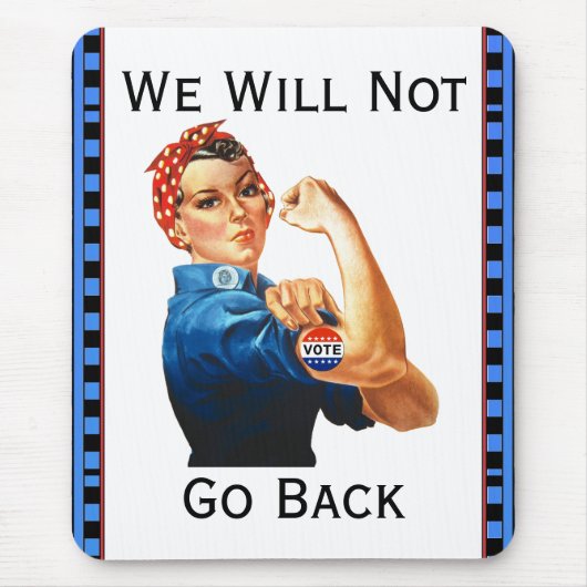 Tapis De Souris Nous Ne Reviendrons Pas Sur Le Pad De Souris (Devant)