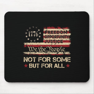 Tapis De Souris Nous, Peuple Non Pour Certains, Mais Pour Tous Vot