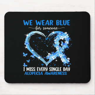 Tapis De Souris Nous Portons Le Rose Pour Alopecia Sensibilisation