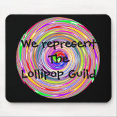 Tapis De Souris Nous représentons la guilde Mousepad de lucette (Devant)