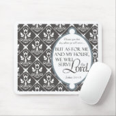 Tapis De Souris Nous servirons le seigneur (Avec souris)