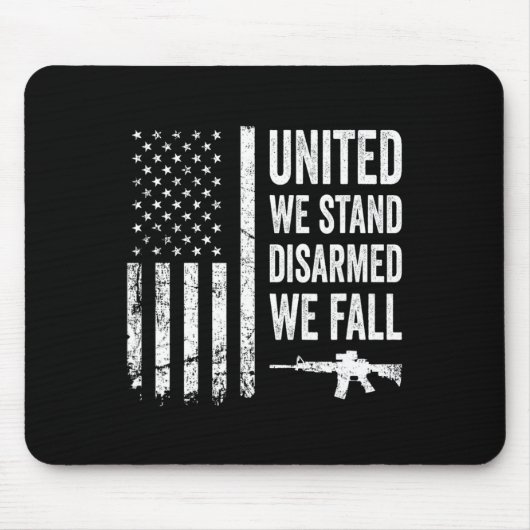 Tapis De Souris Nous Sommes Désarmés Nous Sommes Tombés - Amer Dro (Devant)