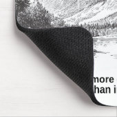 Tapis De Souris « Nous souffrons plus en imagination » – Citation (Coin)