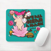 Tapis De Souris Nous tous portons un masque (Avec souris)