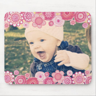 Tapis De Souris Nouveau cadeau Mousepad de cadre de photo de bébé