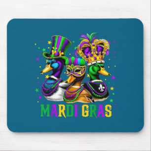 Tapis De Souris Nouveau Canard Colvert Drôle Mardi Gras Orléans