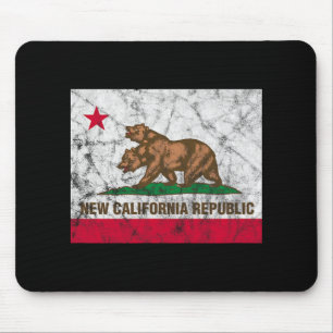Tapis De Souris Nouveau drapeau en détresse de l'État de la Républ