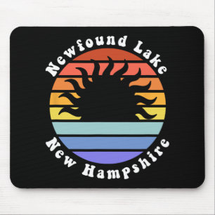 Tapis De Souris Nouveau lac New Hampshire Lever du soleil Vacances