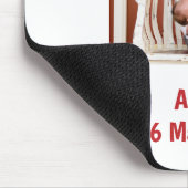 Tapis De Souris Nouveau-né Faire-part Amour Parrain Bébé Photo (Coin)