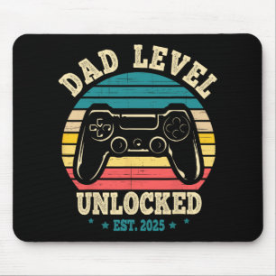 Tapis De Souris Nouveau papa, j'ai atteint le niveau de papa idée 