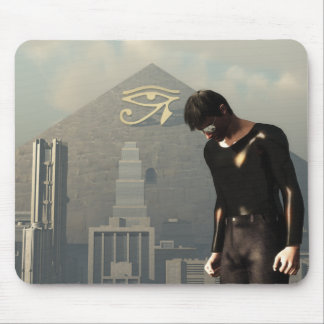 Tapis De Souris Nouveau paysage urbain d'ordre mondial