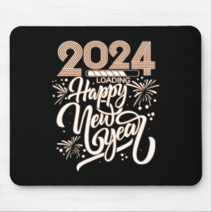Tapis De Souris Nouvel An 2024 Chargement