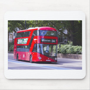 Tapis De Souris Nouvel autobus de rouge de Londres