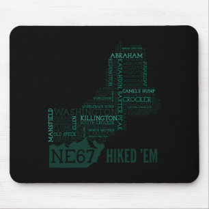 Tapis De Souris Nouvelle-Angleterre 67 Randonnée Femmes