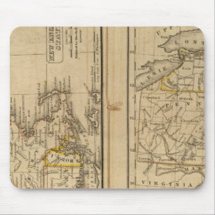 Tapis De Souris Nouvelle-Angleterre, États du Moyen-Orient