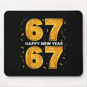Tapis De Souris Nouvelle Année Six Sept 6 7 Mème Drôle Bonne Année