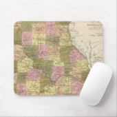 Tapis De Souris Nouvelle Carte Du Missouri 2 (Avec souris)