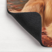 Tapis De Souris Nouvelle-Écosse Canard Terrier À L'Automne Feuille (Coin)