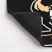 Tapis De Souris Nouvelle extrémité noire de traînée (Coin)