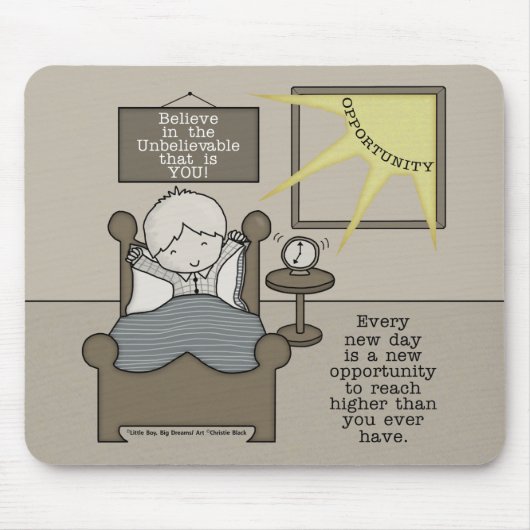 Tapis De Souris Nouvelle opportunité (Devant)