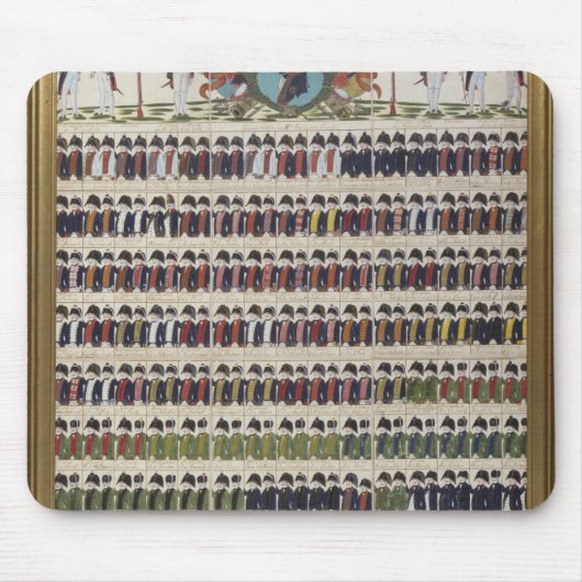 Tapis De Souris Nouvelles conceptions d'uniforme pour le prussien (Devant)