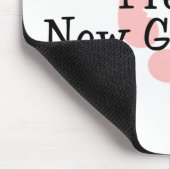 Tapis De Souris Nouvelles empreintes de pas fières de bébé de (Coin)