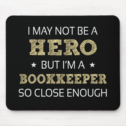 Tapis De Souris Novelité du comptable (Devant)