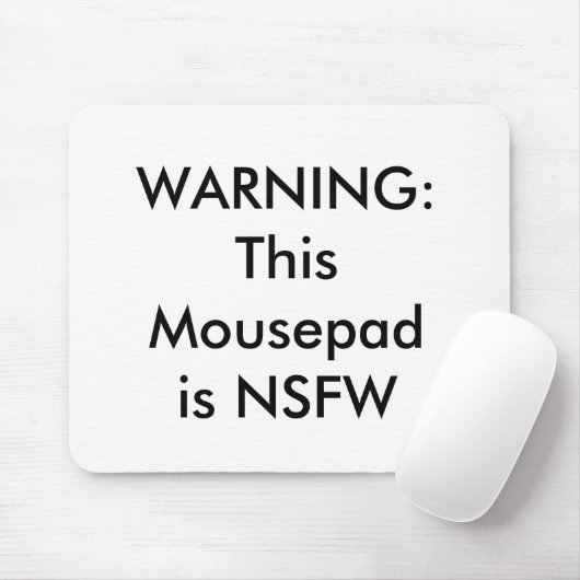 Tapis De Souris NSFW Mousepad (Avec souris)