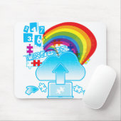 TAPIS DE SOURIS NUAGE (Avec souris)