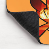 Tapis De Souris Nuage de champignon de la colombe atomique Mousepa (Coin)