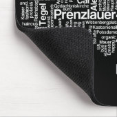 Tapis De Souris Nuage d'étiquette de Berlin - Mousepad (Coin)